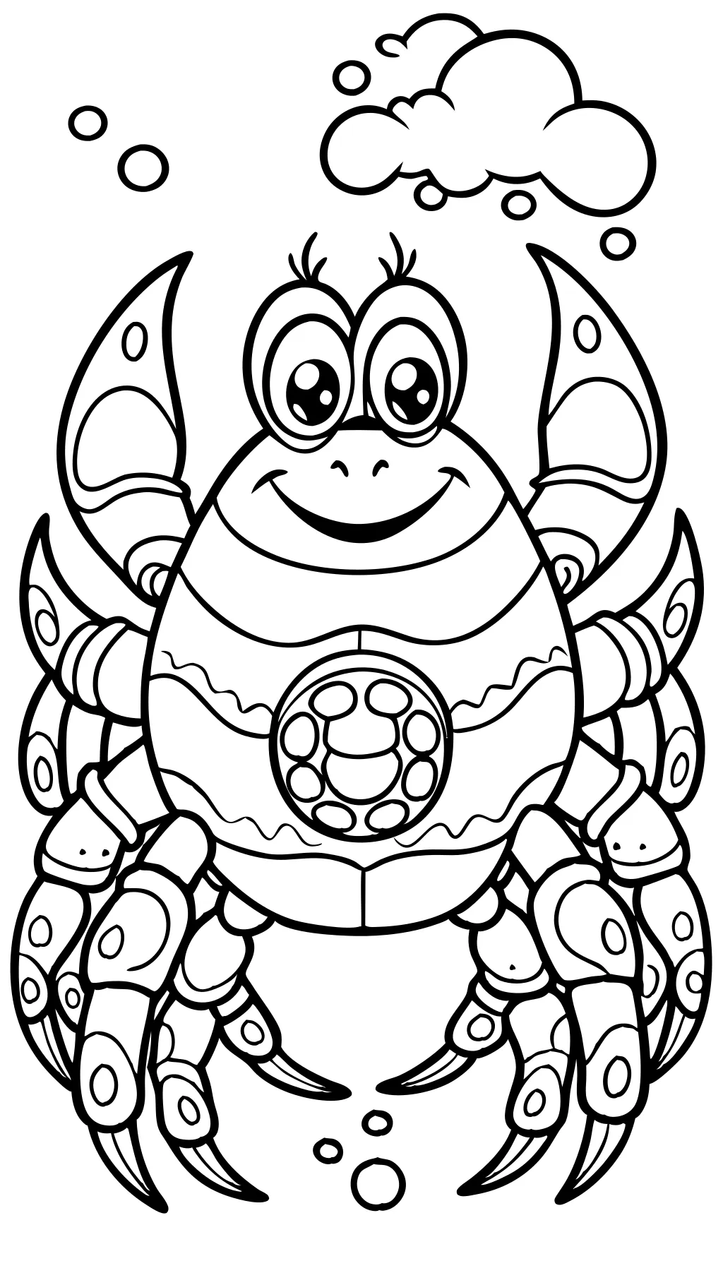 Página para colorear de Tamatoa